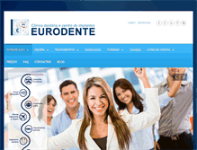 Tablet Screenshot of eurodente.com
